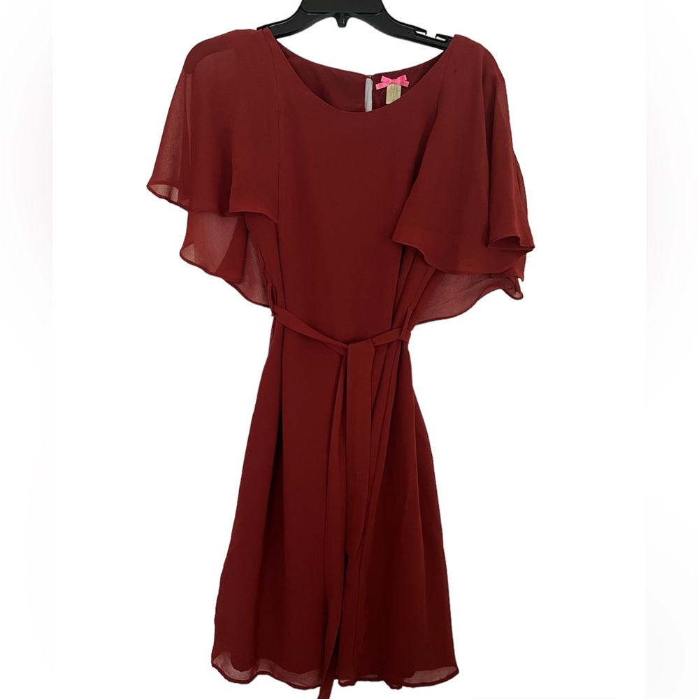 Downeast Basics | Romantic Maroon Dress